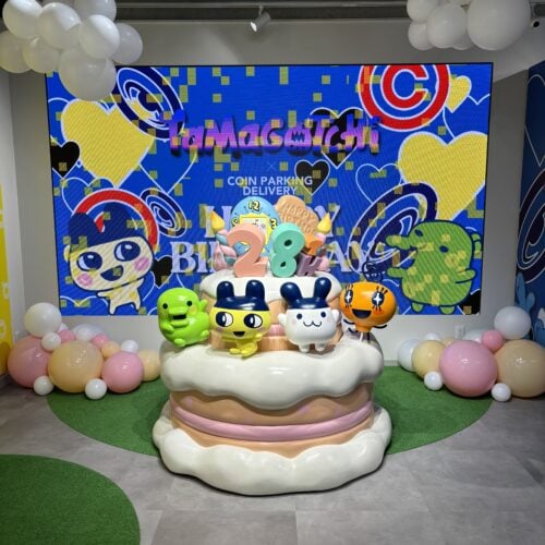 祝28しゅーねん！たまごっちばーすでー！　3階・展示エリア