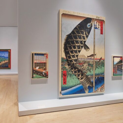 現代の村上隆と江戸時代の歌川広重が“出会う”展覧会をニューヨークで開催
