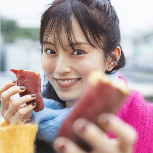 雑誌smart／山本彩の連載「山本彩の今日、何してる？」vol.57 焼き芋