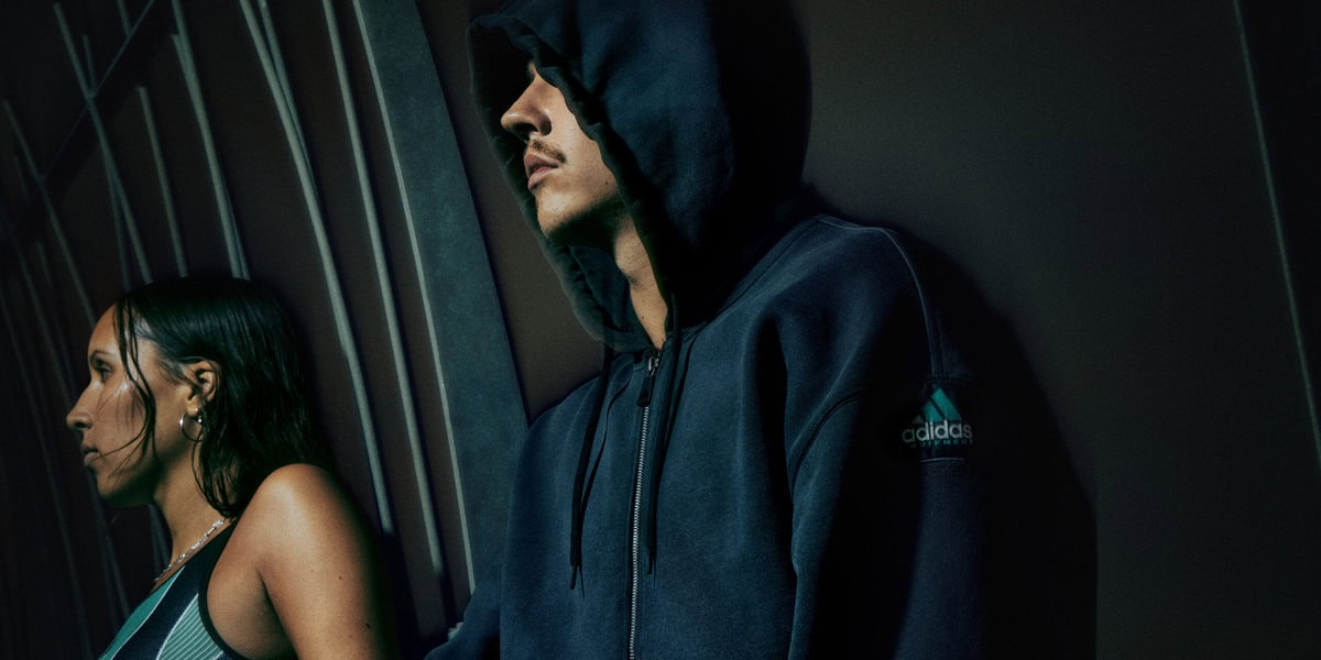 2025 年春夏シーズンの adidas Equipment コレクションを鮮やかに魅せるダイナミックなキービジュアルは、世界最先端の音楽が響く都市のひとつ、ストックホルムで撮影。