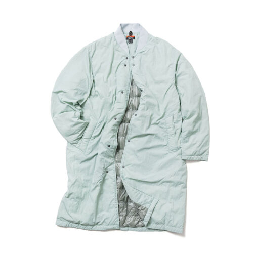 RIB COLLAR SOFT DOWN COAT (UNISEX) ¥41,800