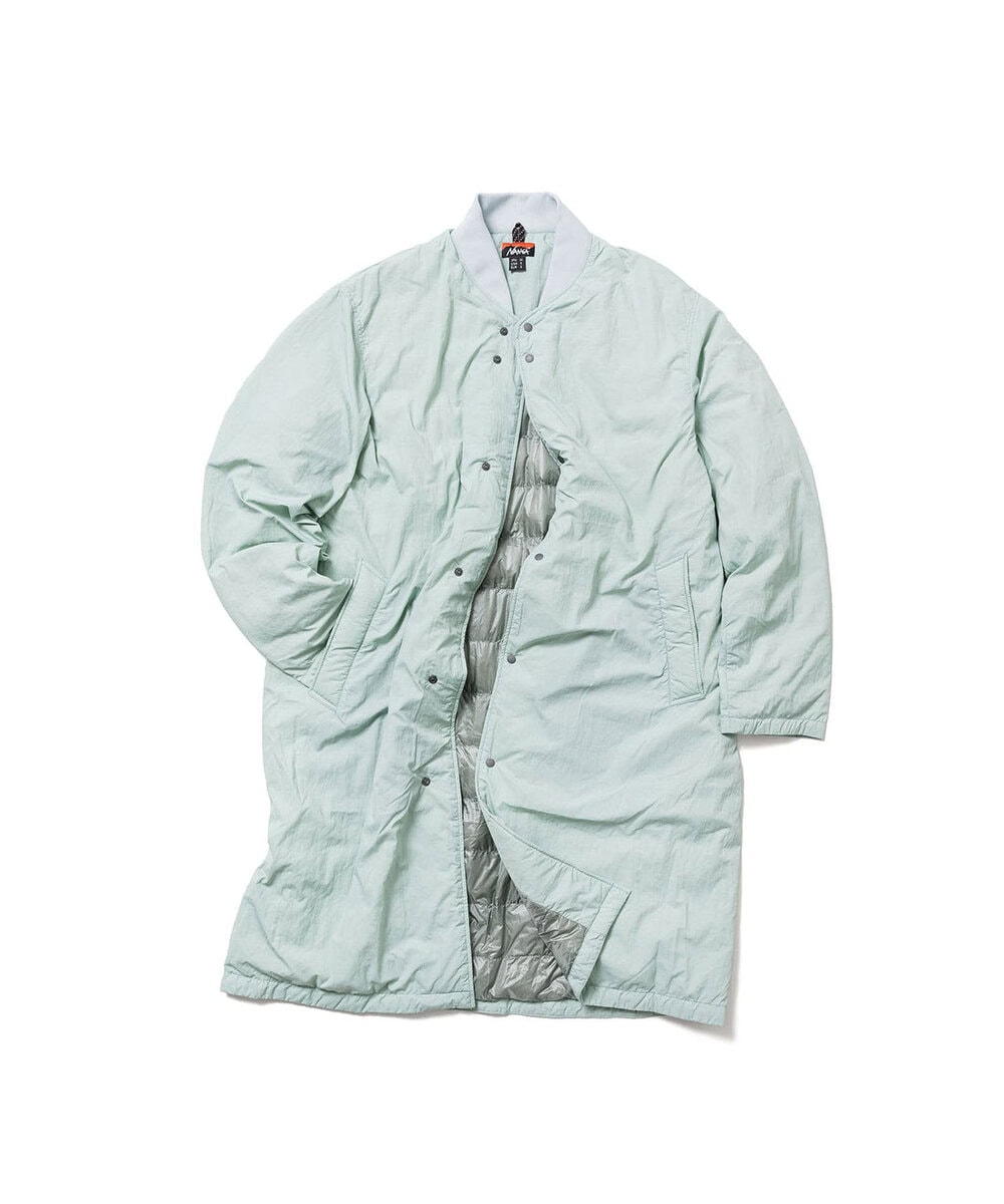 RIB COLLAR SOFT DOWN COAT (UNISEX) ¥41,800