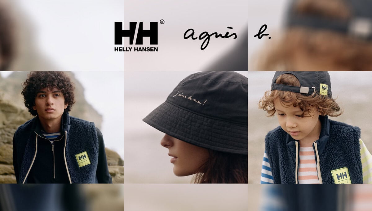 海と共にあり、より豊かな文化を創造するHELLY HANSEN（ヘリーハンセン）とagnès b.（アニエスベー）によるコラボレーションが2025年1月24日（金）よりリリースする。