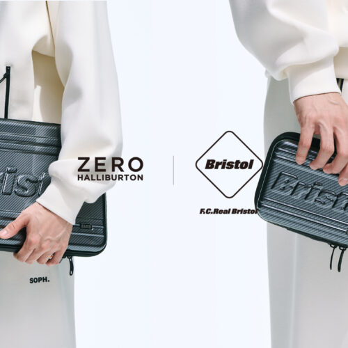 ZERO HALLIBURTON（ゼロハリハートン）× F.C.Real Bristol（エフシーレアルブリストル）によるコラボレーション第3弾となるアメニティケース &PC ケースが2月7日（金）よりリリースされる。