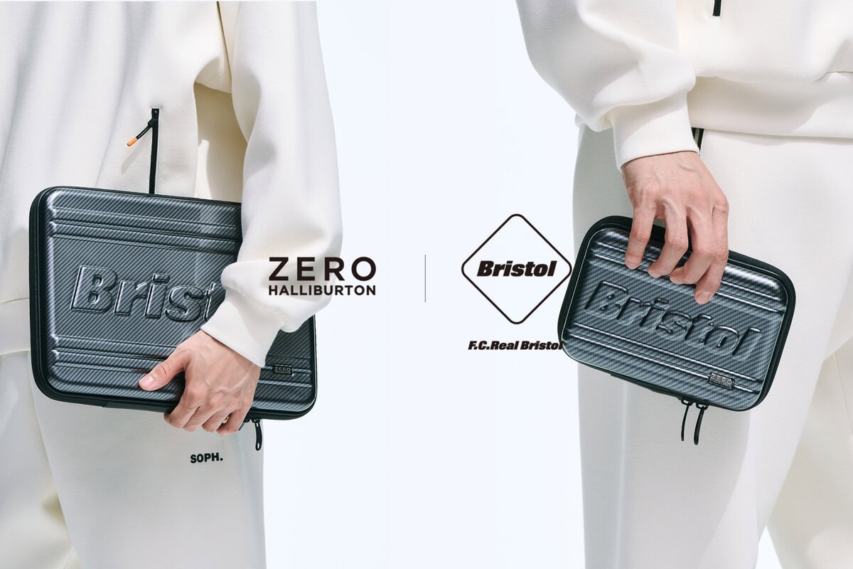 ZERO HALLIBURTON（ゼロハリハートン）× F.C.Real Bristol（エフシーレアルブリストル）によるコラボレーション第3弾となるアメニティケース &PC ケースが2月7日（金）よりリリースされる。