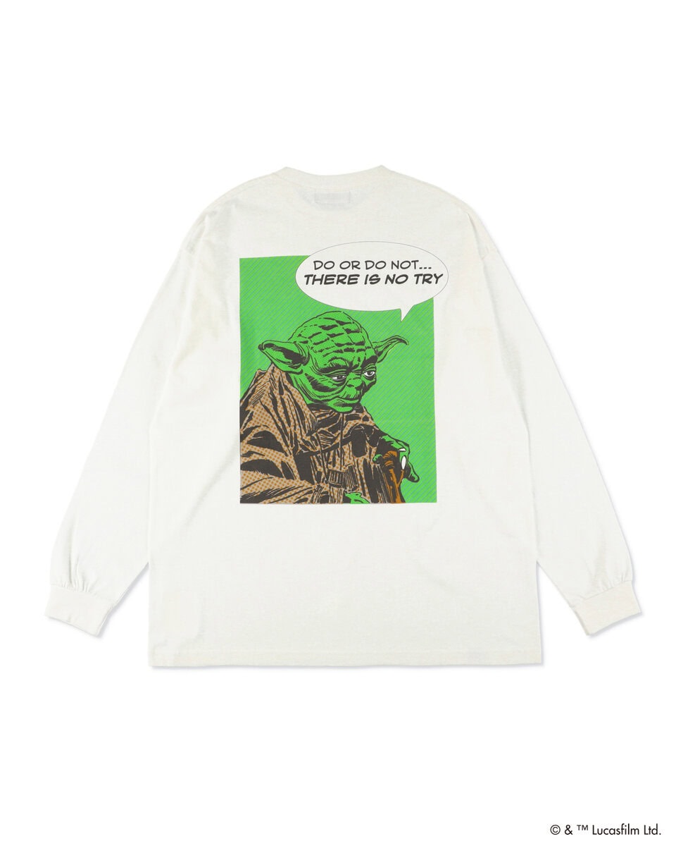 【STAR WARS】YODA ART / WDS L/S TEE ¥12,100