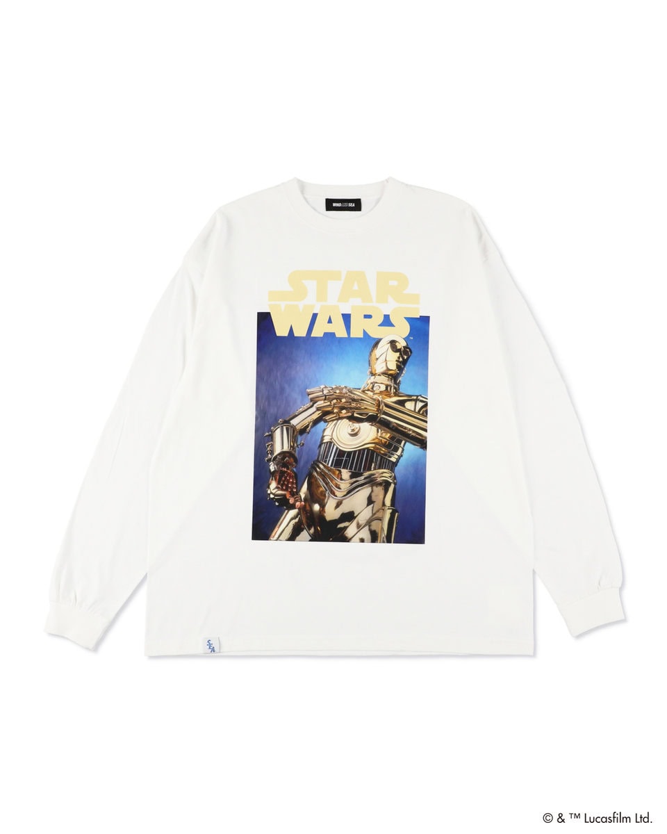 【STAR WARS】C3-PO / WDS L/S TEE ¥12,100