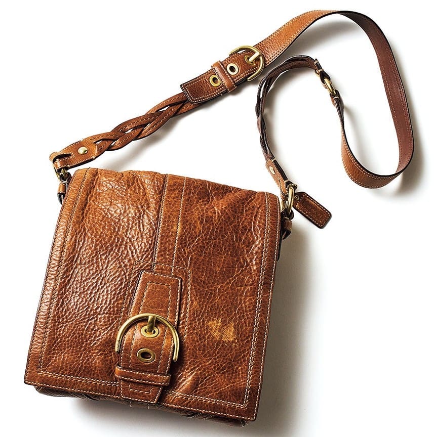 YUTAさんの愛用バッグ　COACHのヴィンテージバッグ