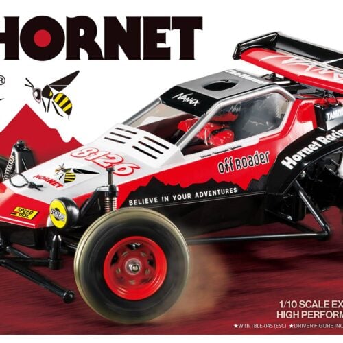 NANGA（ナンガ）とTAMIYA（タミヤ）によるコラボRCカー、ホーネットが登場。NANGAカラーでアップデートしたスペシャルモデルだ。