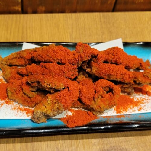 激辛セセリ揚げ