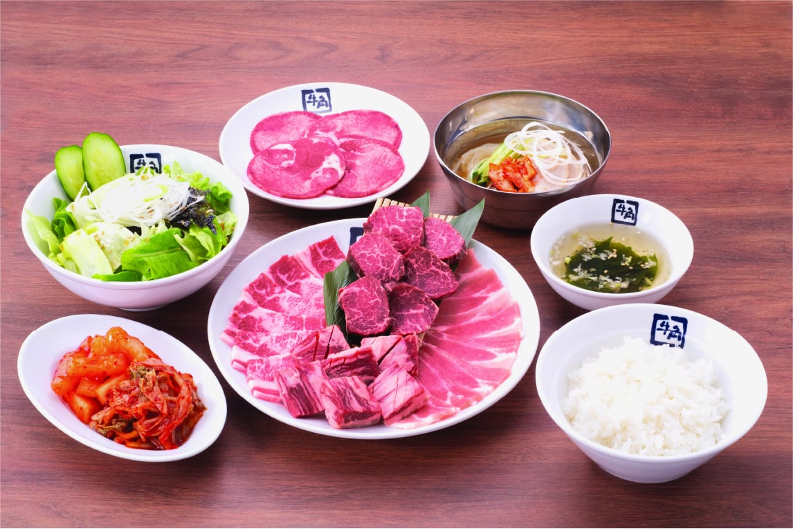 牛角　定番焼肉コース