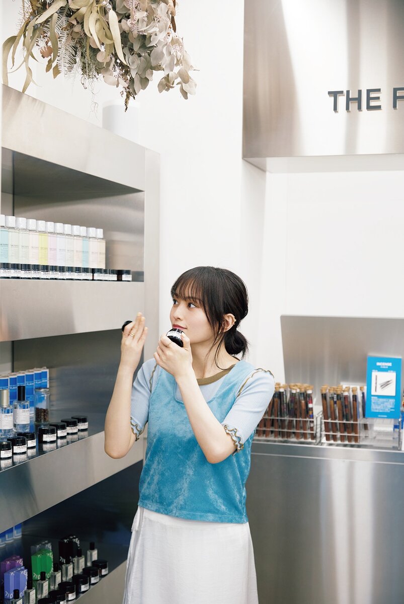 雑誌smart／山本彩の連載「山本彩の今日、何してる？」vol.58 フレグランス作り