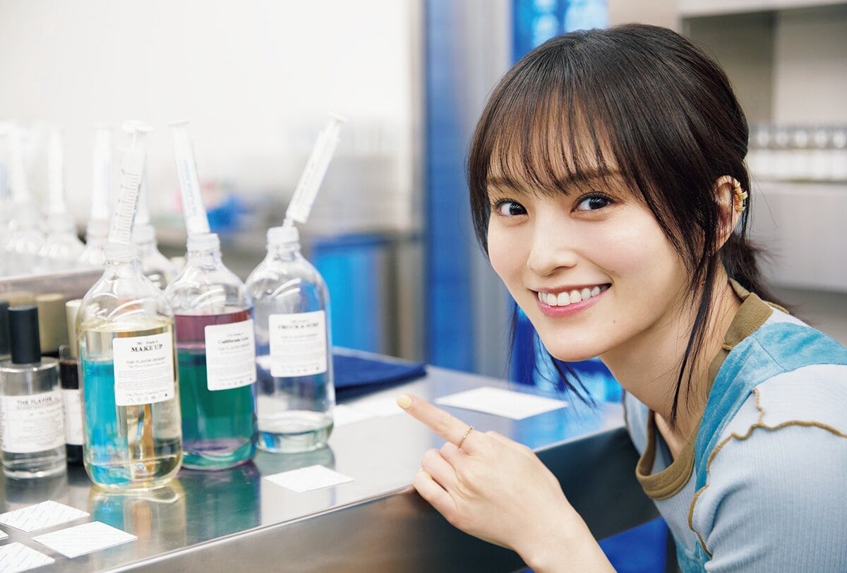 雑誌smart／山本彩の連載「山本彩の今日、何してる？」vol.58 フレグランス作り
