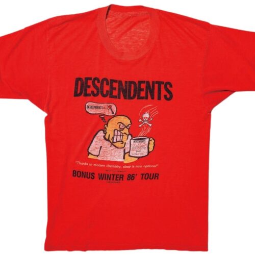 DESCENDENTSの80年代のバンドTシャツ