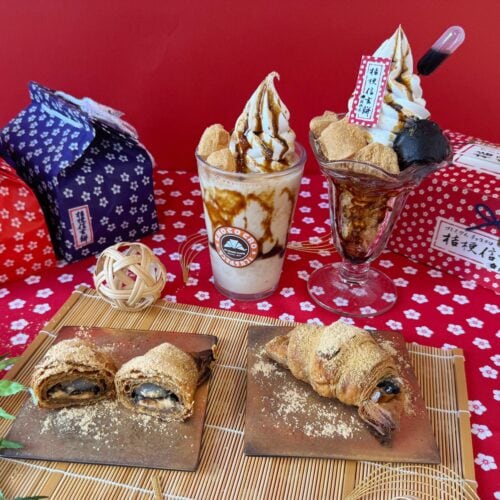 サンマルクカフェ×桔梗信玄餅コラボ