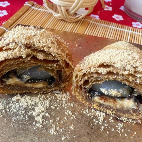 桔梗信玄餅とチョコクロの良いとこどりの絶品メニュー
