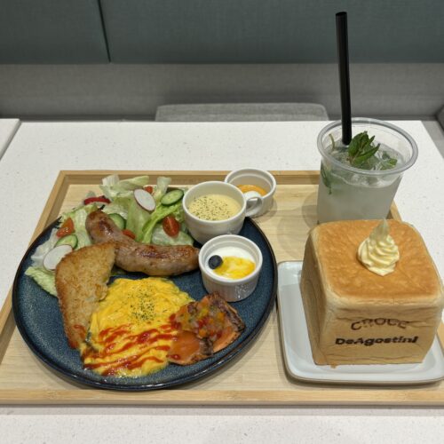 デアゴスティーニ カフェ　一日中スペシャルモーニング