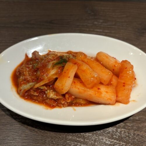 牛角　定番焼肉コース　キムチの2種盛り合わせ