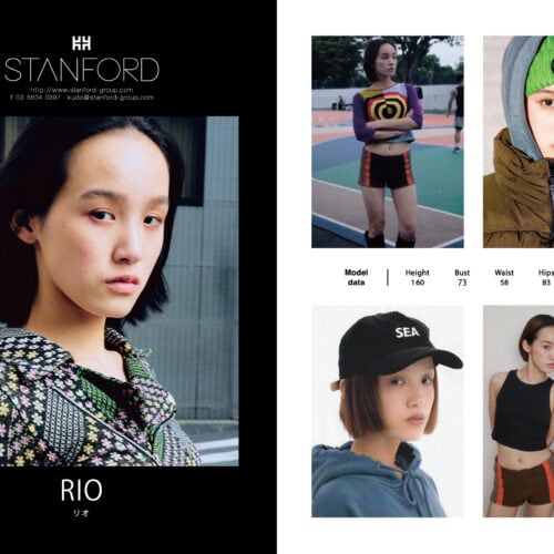 STANFORD（スタンフォード）所属のモデル・リオ