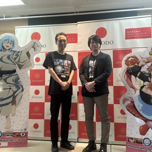 「食×アニメ」海外プロモーションメディア向け説明会のフォトセッション