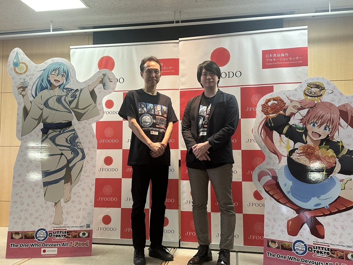 「食×アニメ」海外プロモーションメディア向け説明会のフォトセッション