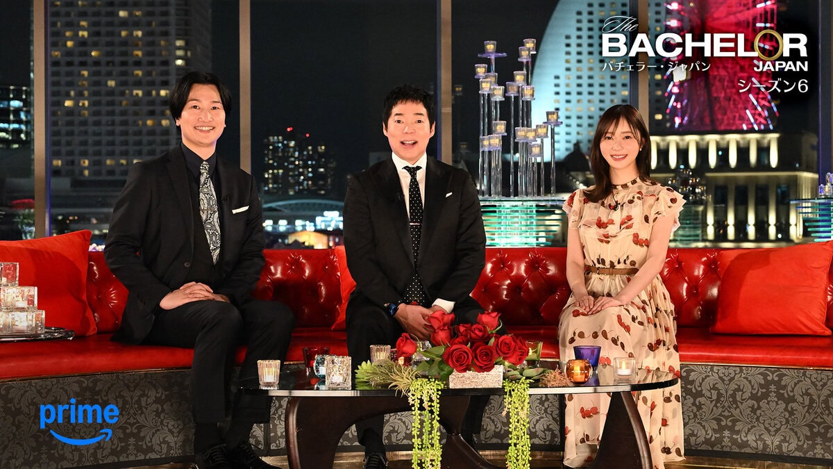 Prime Videoで独占配信される『バチェラー・ジャパン』シーズン6　スタジオMCは今田耕司さん、指原莉乃さん、山添寛さん