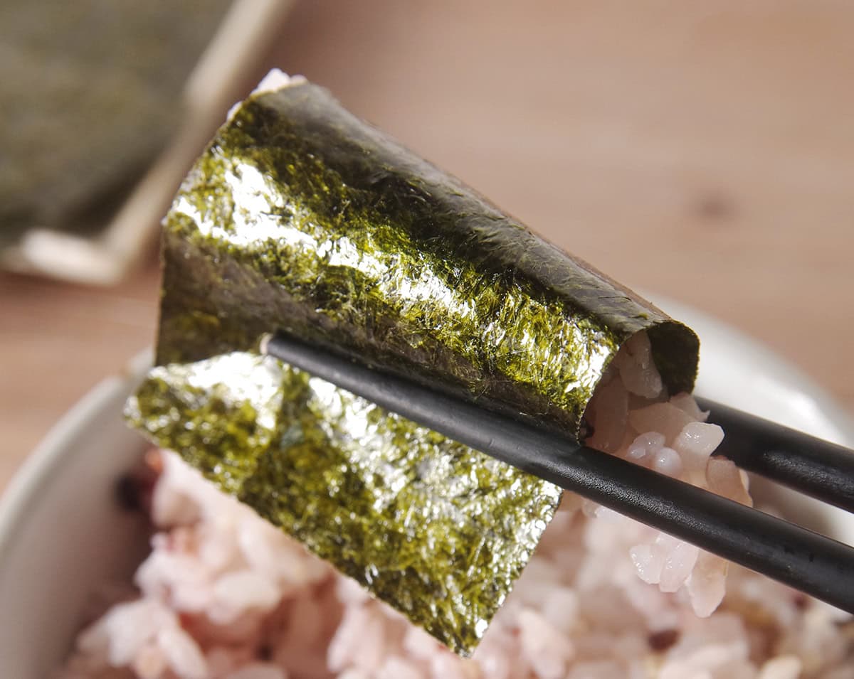 アサムラサキ「かき醤油味付けのり」