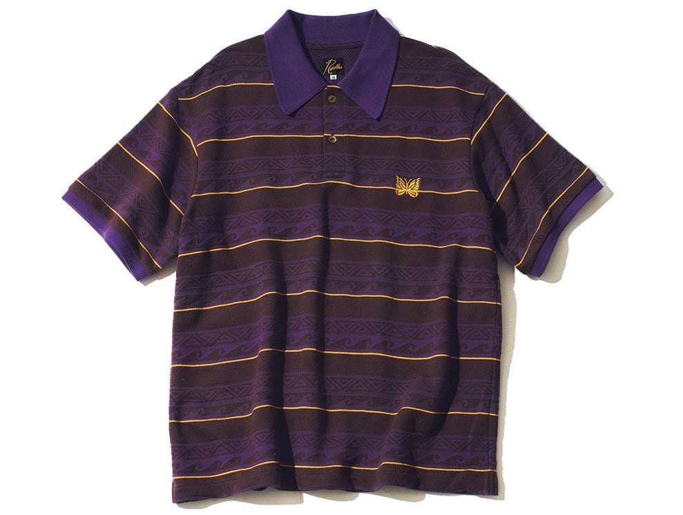 NEEDLES CAPSULE
COLLECTIONのCotton Jacquard Polo