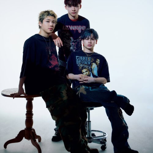 夏に向け、smart7月号でTシャツの着こなしを披露したBE:FIRSTのSHUNTO、RYUHEI、MANATO