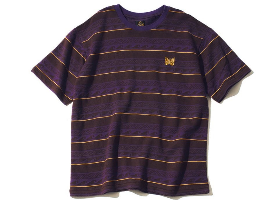 NEEDLES CAPSULE
COLLECTIONのCotton Jacquard Tee
