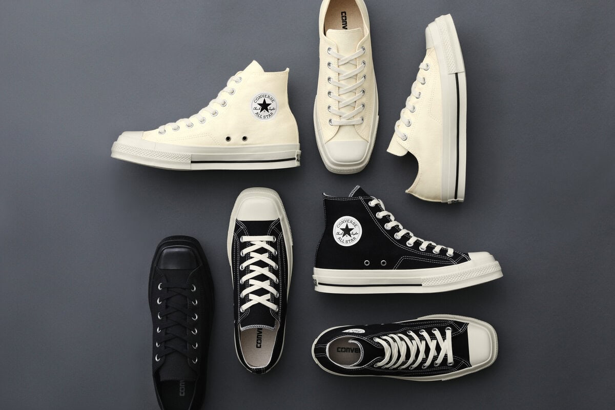 CONVERSE（コンバース）からモダンとクラフトが交差する、まったく新しいオールスター「ALL STAR SQUARETOE」デビュー。スタイルの選択肢は、つま先から。