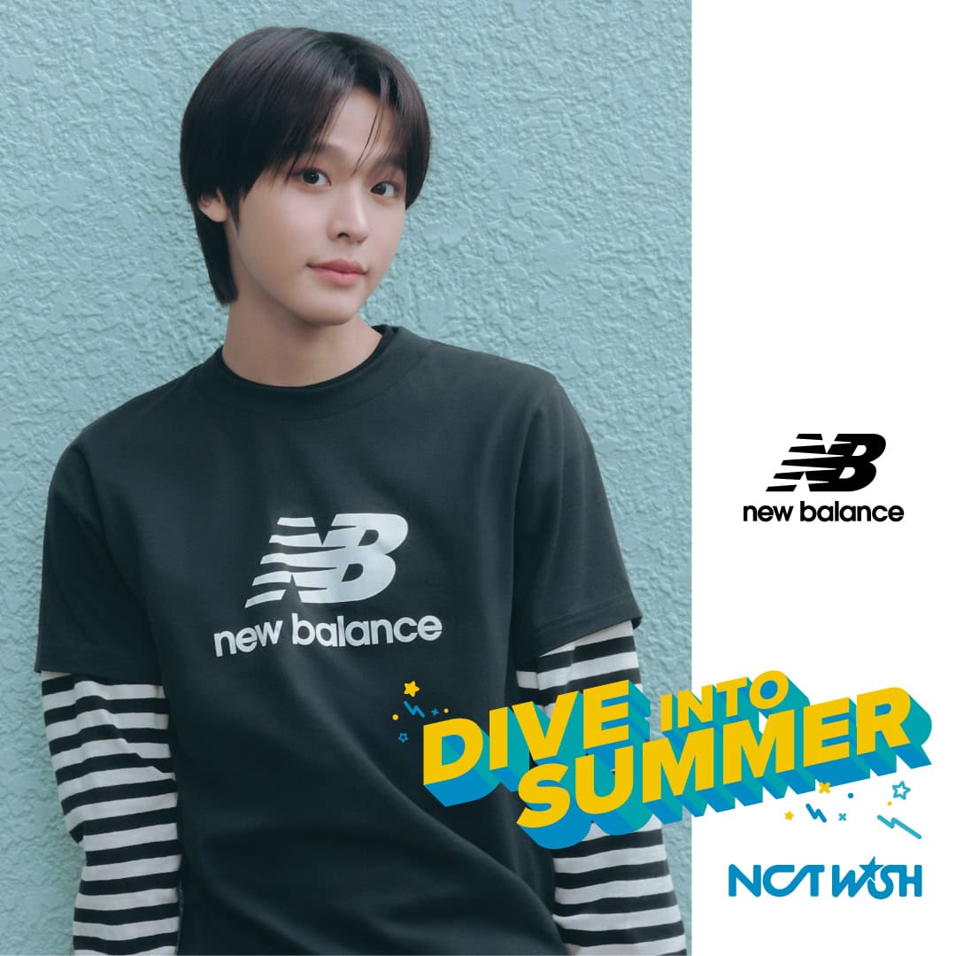 M NB Stacked Logo Tシャツ ¥3,960