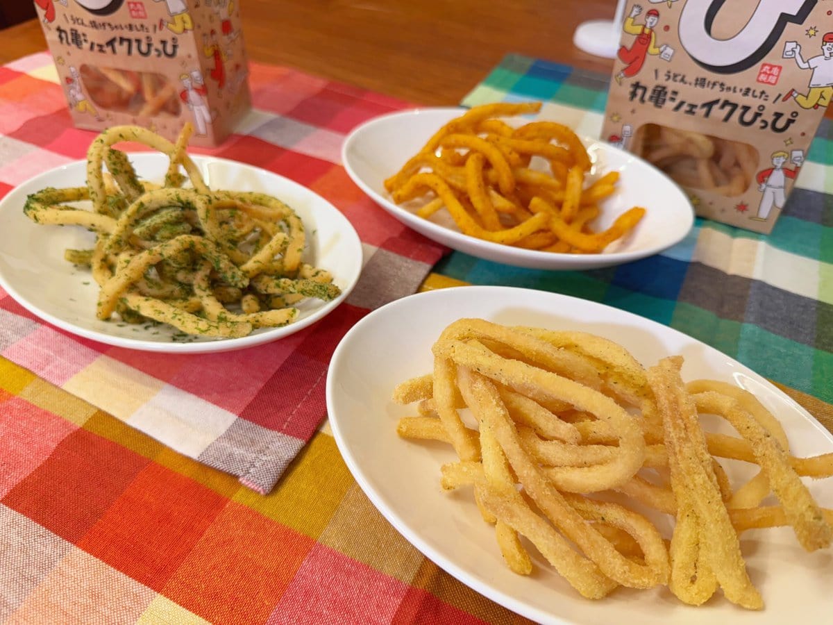 新感覚うどんスナック“丸亀シェイクぴっぴ”