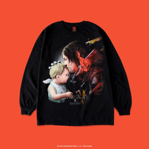 本コラボレーションTシャツは『デス・ストランディング2』発売記念イベント【DEATH STRANDING 2 JAPAN POPUP TOUR 】に合わせて渋谷を皮切りに全国6都市（渋谷・札幌・仙台・名古屋・心斎橋・広島のPARCO）でリリース予定。