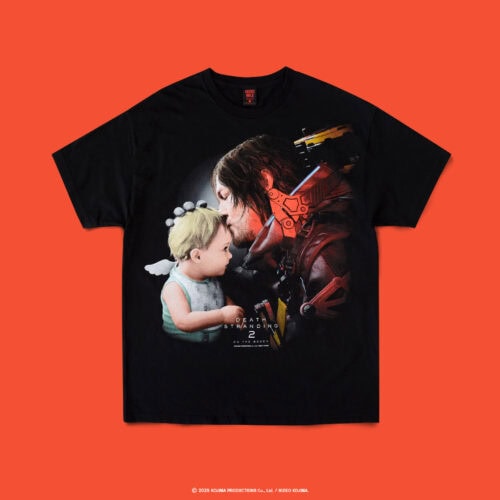 GEEKS RULE（ギークス ルール）からの最新作が到着。KOJIMA PRODUCTIONSが贈る最新ゲーム『DEATH STRANDING 2: ON THE BEACH』とのコラボレーションTシャツをお見逃しなく。