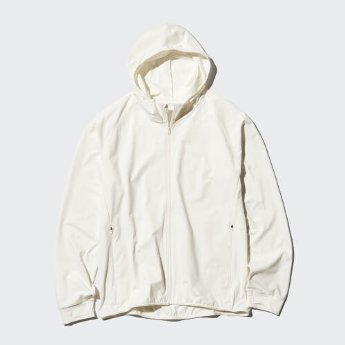 ユニクロ「ドライEXUVカットフルジップパーカ」￥2,990