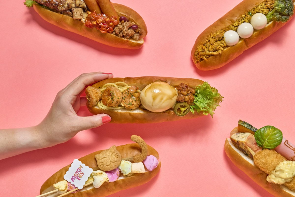「FOOD」イベントでは、下北沢の人気飲食店23店舗がサポート。下北沢で人気のベー カリーカフェ mixture のパンに、様々な店舗の具材を好きに「MATCH」してカスタマイズでき るホットドッグ「MATCH DOG」が登場する。