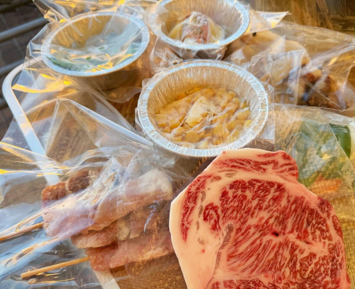 コースはBBQ＋屋台食べ放題がおすすめ