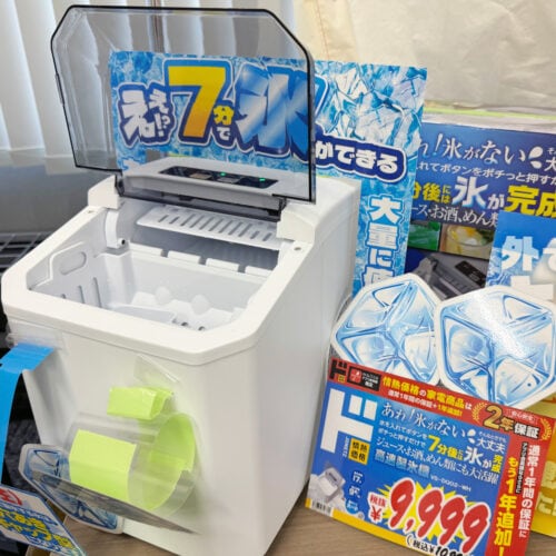 7分でサクッと氷ができちゃう「高速製氷機」