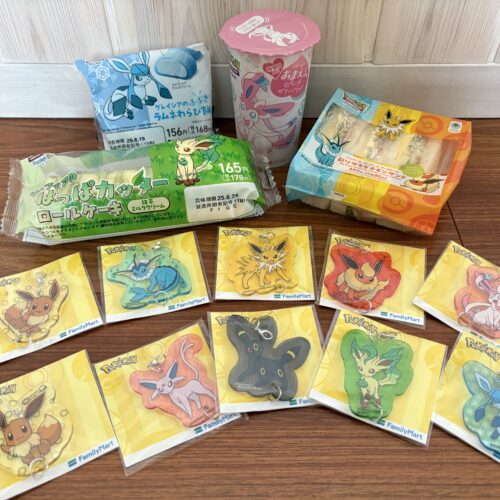 ファミリーマート×ポケモン　イーブイ＆進化形