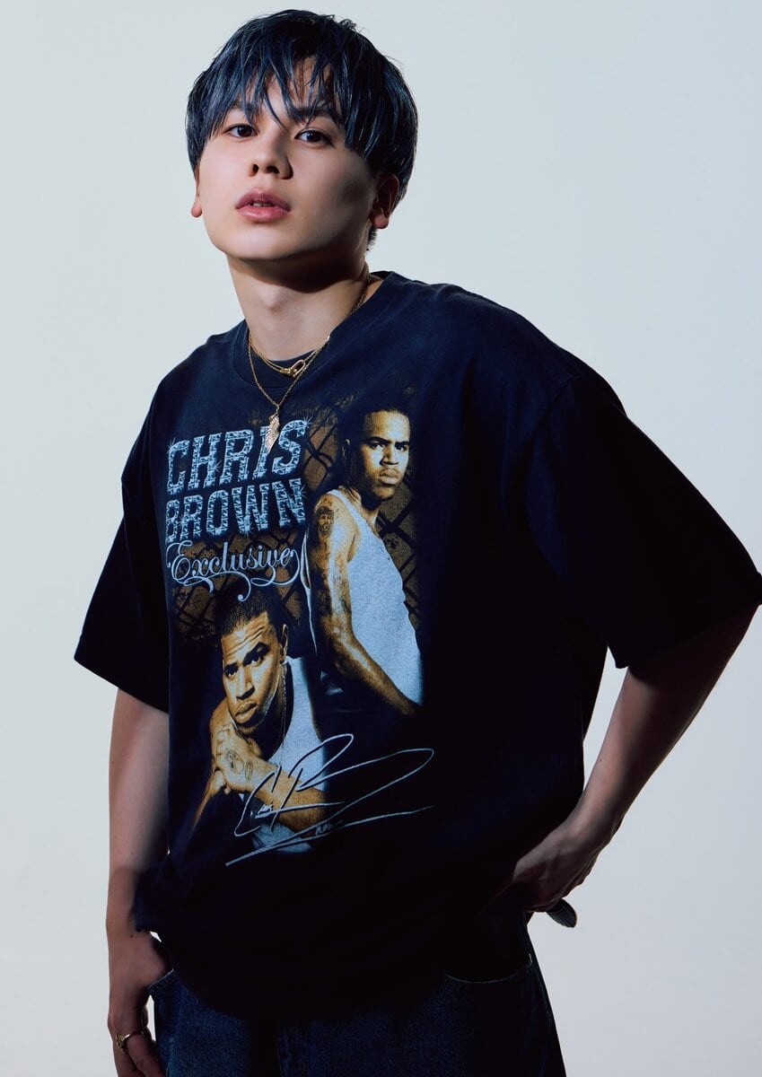 BE:FIRST MANATO ビッグシルエットで着るアーティストTシャツ