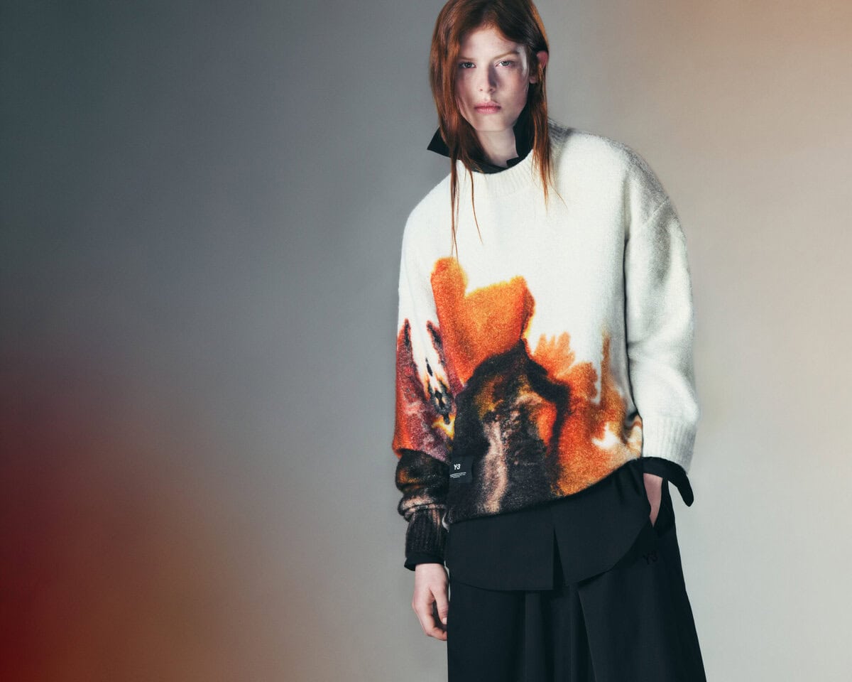 Y-3 Amber Ink Look book