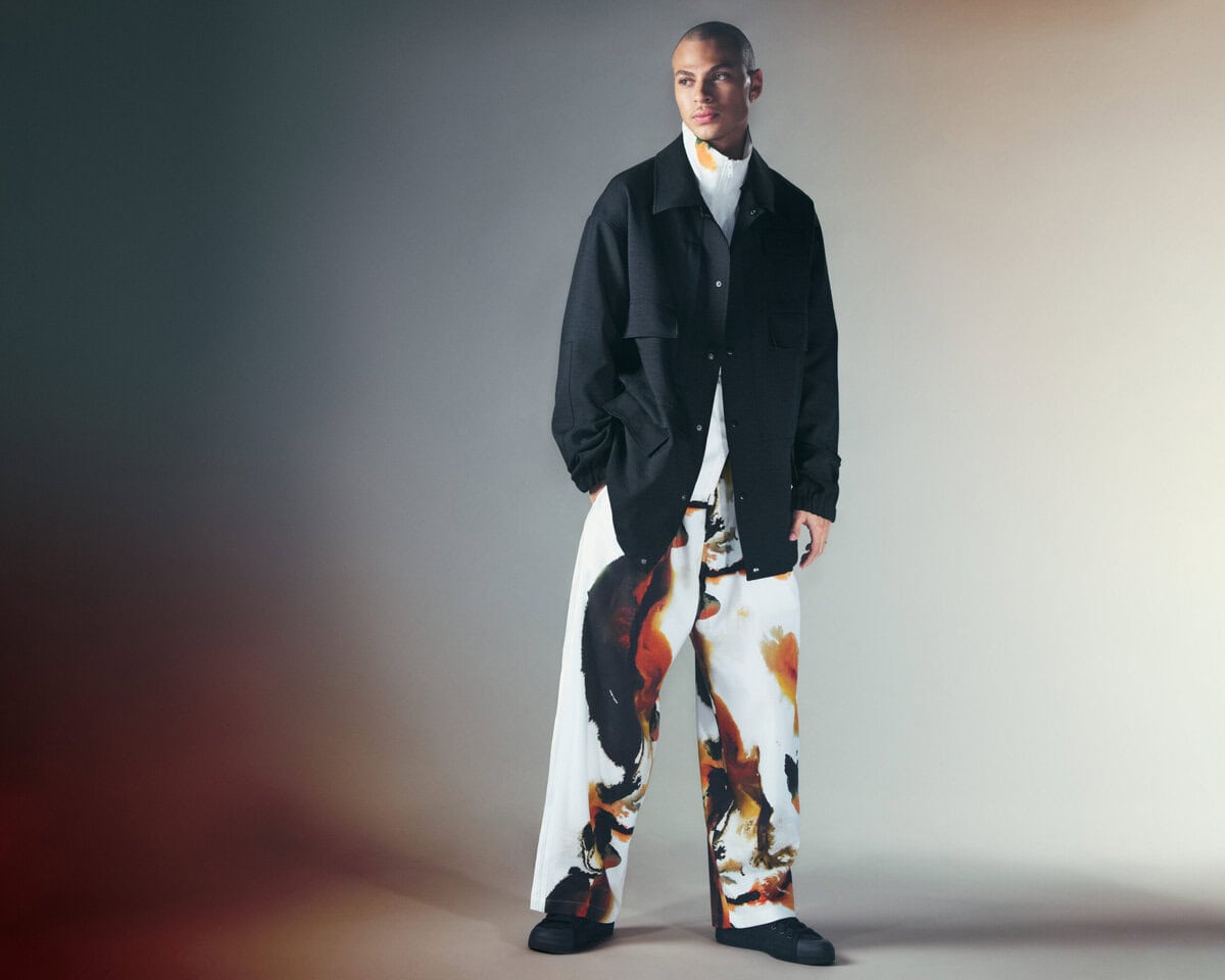 Y-3 Amber Ink Look book