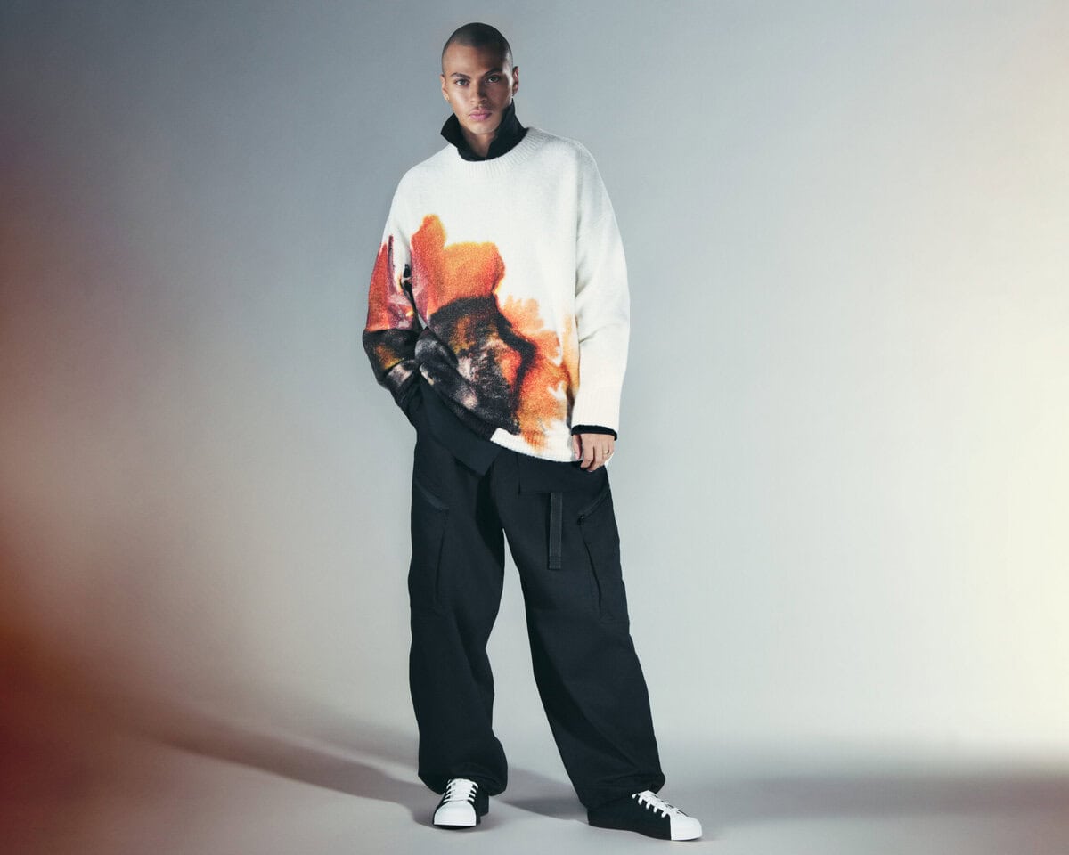 Y-3 Amber Ink Look book