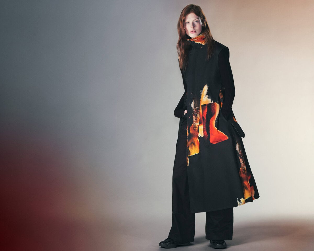 Y-3 Amber Ink Look book