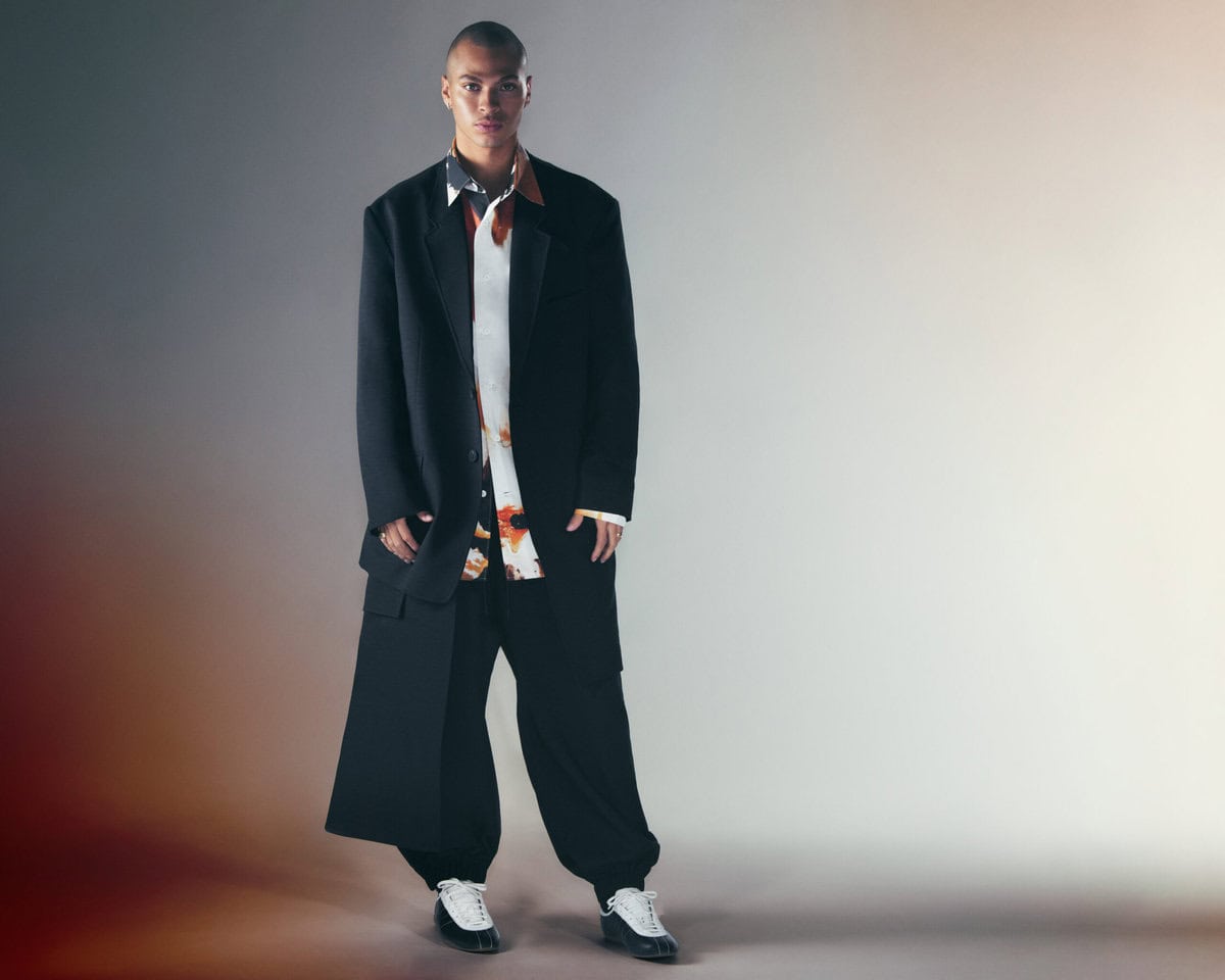 Y-3 Amber Ink Look book