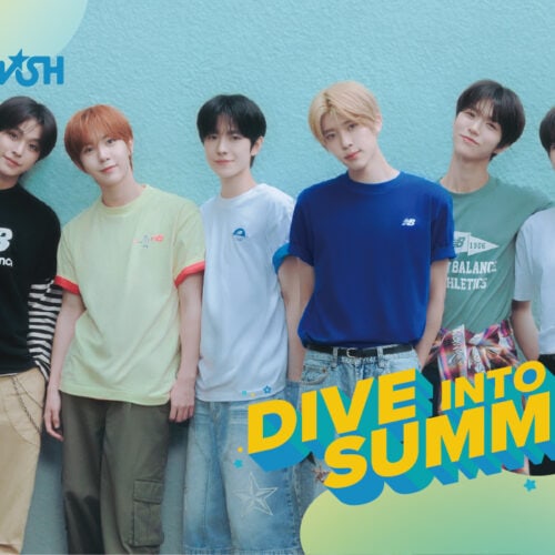 NCT WISH×New Balance 「SUMMER Tee」の期間限定POP UPを開催。各店舗でスペシャルラッピングされた特設コーナーが設置される。対象商品をお買い上げの方には先着でオリジナルステッカーがプレゼント。