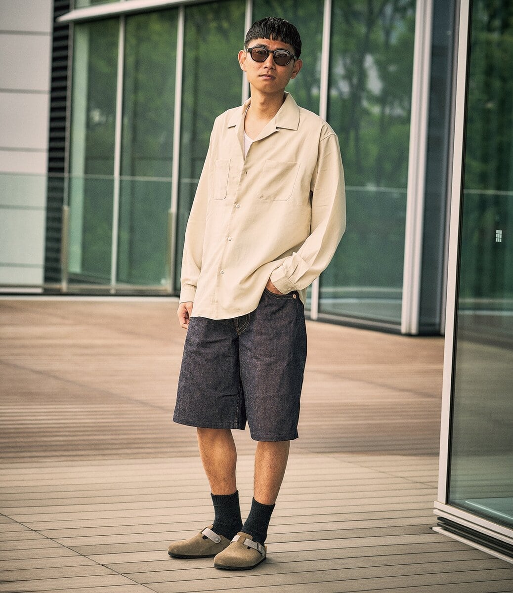 BEAMS PR 原田大嗣さんのサンダル＆サングラスSNAP