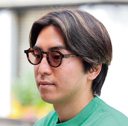 atmos マーケティング 大森 弘武さん愛用のサングラスはパリミキのReboot 206