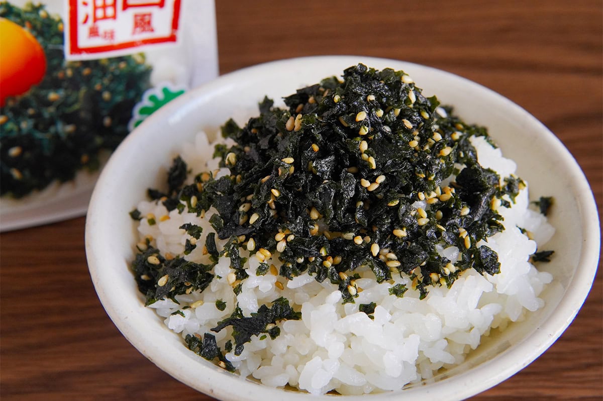 備蓄米に合うご飯のお供「ザクザクわかめふりかけ」